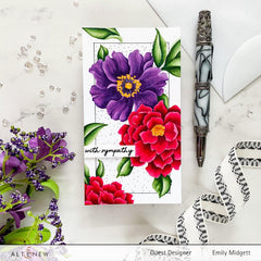 Stamp & Die & Stencil Bundle Vintage Garden