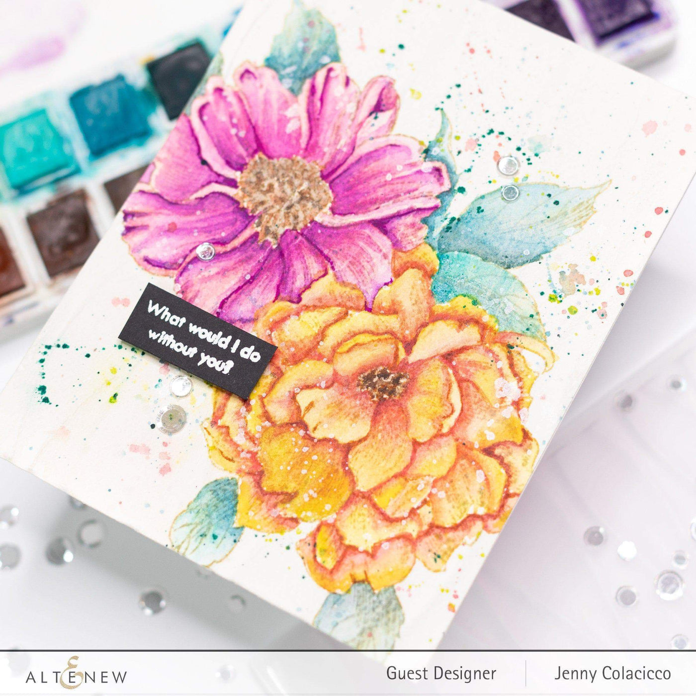 Stamp & Die & Stencil Bundle Vintage Garden