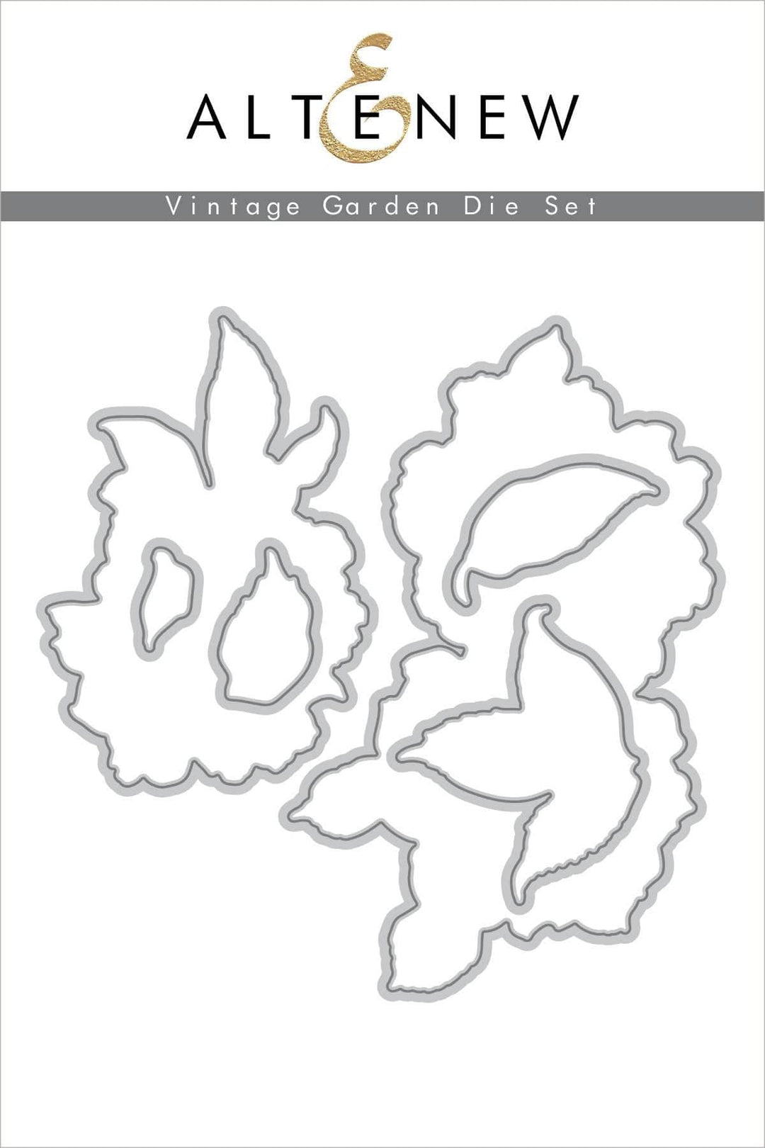 Stamp & Die & Stencil Bundle Vintage Garden
