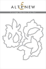 Stamp & Die & Stencil Bundle Vintage Garden