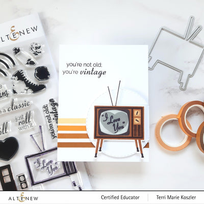 Stamp & Die & Stencil Bundle Vintage Vibes