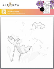 Stamp & Die & Stencil Bundle Winter Crocus