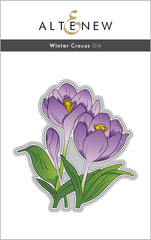 Stamp & Die & Stencil Bundle Winter Crocus