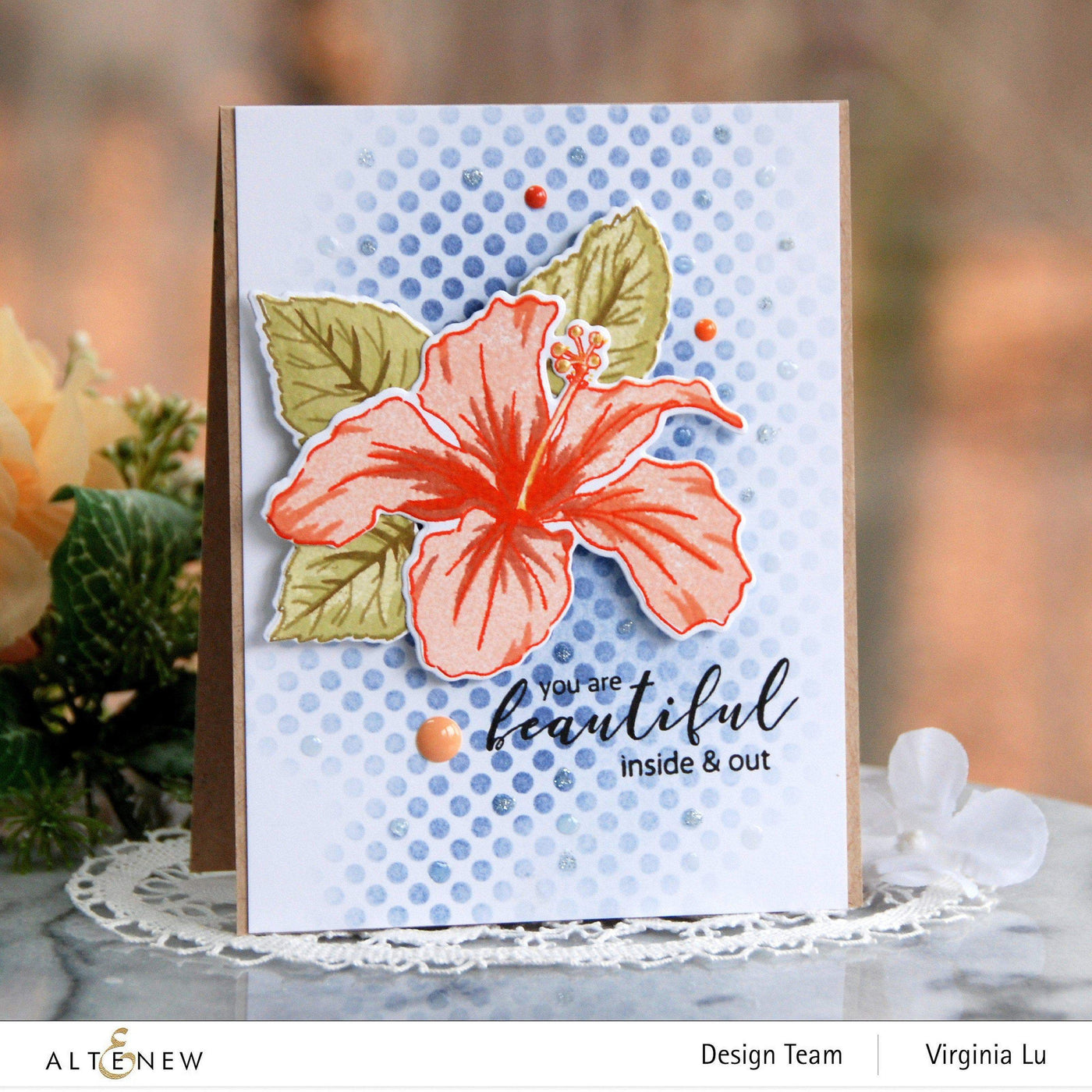 Stamp & Die & Stencil Bundle You Are Beautiful