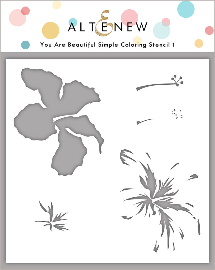 Stamp & Die & Stencil Bundle You Are Beautiful