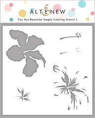 Stamp & Die & Stencil Bundle You Are Beautiful