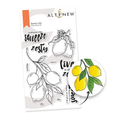 Stamp & Die & Stencil Bundle Zesty Life