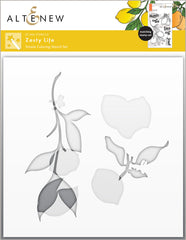 Stamp & Die & Stencil Bundle Zesty Life