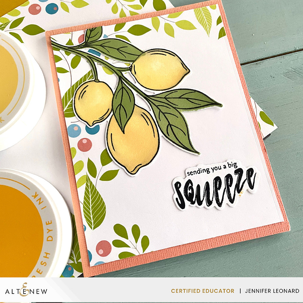 Stamp & Die & Stencil Bundle Zesty Life