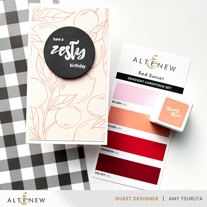 Stamp & Die & Stencil Bundle Zesty Life