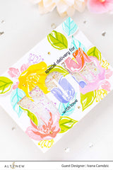 Stamp & Die & Stencil Bundle Zig Zag Floral