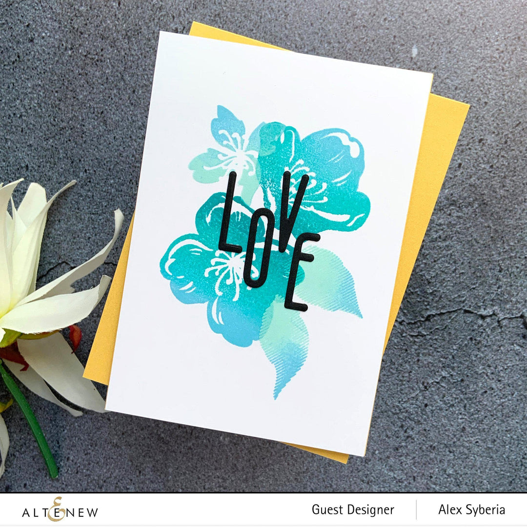 Stamp & Die & Stencil Bundle Zig Zag Floral