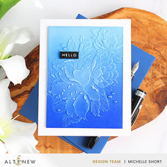 Stamp & Die & Stencil & Embossing Folder Bundle Bold Bouquet