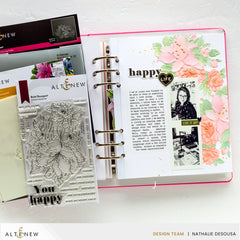 Stamp & Die & Stencil & Embossing Folder Bundle Bold Bouquet
