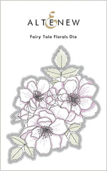 Stamp & Die & Stencil & Embossing Folder Bundle Fairy Tale Florals
