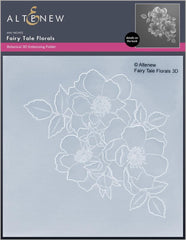 Stamp & Die & Stencil & Embossing Folder Bundle Fairy Tale Florals
