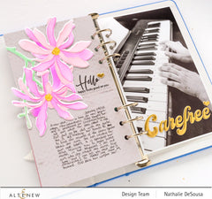Stamp & Die & Stencil & Embossing Folder Bundle Magnolia Ballerina