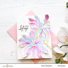 Stamp & Die & Stencil & Embossing Folder Bundle Magnolia Ballerina