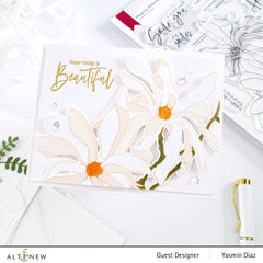 Stamp & Die & Stencil & Embossing Folder Bundle Magnolia Ballerina