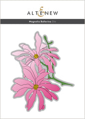 Stamp & Die & Stencil & Embossing Folder Bundle Magnolia Ballerina