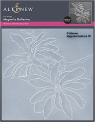 Stamp & Die & Stencil & Embossing Folder Bundle Magnolia Ballerina