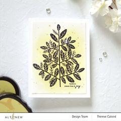 Stamp & Die & Stencil & Embossing Folder Bundle Mistletoe Wreath