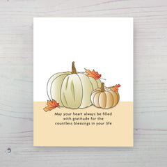 Stamp & Die & Stencil & Embossing Folder Bundle One-Go: Sweet Pumpkins