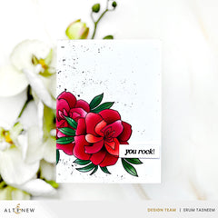 Stamp & Die & Stencil & Embossing Folder Bundle Proud Of You