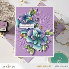 Stamp & Die & Stencil & Embossing Folder Bundle Proud Of You