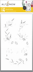 Stamp & Die & Stencil & Embossing Folder Floral Laurel