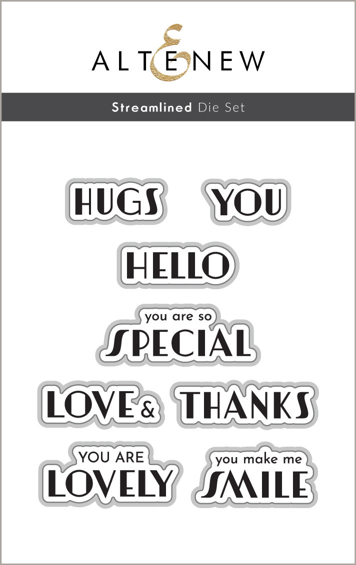 Stamp & Die & Stencil & Embossing Folder Streamlined