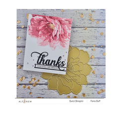 Stamp & Die & Stencil & Hot Foil Plate Bundle Golden Days