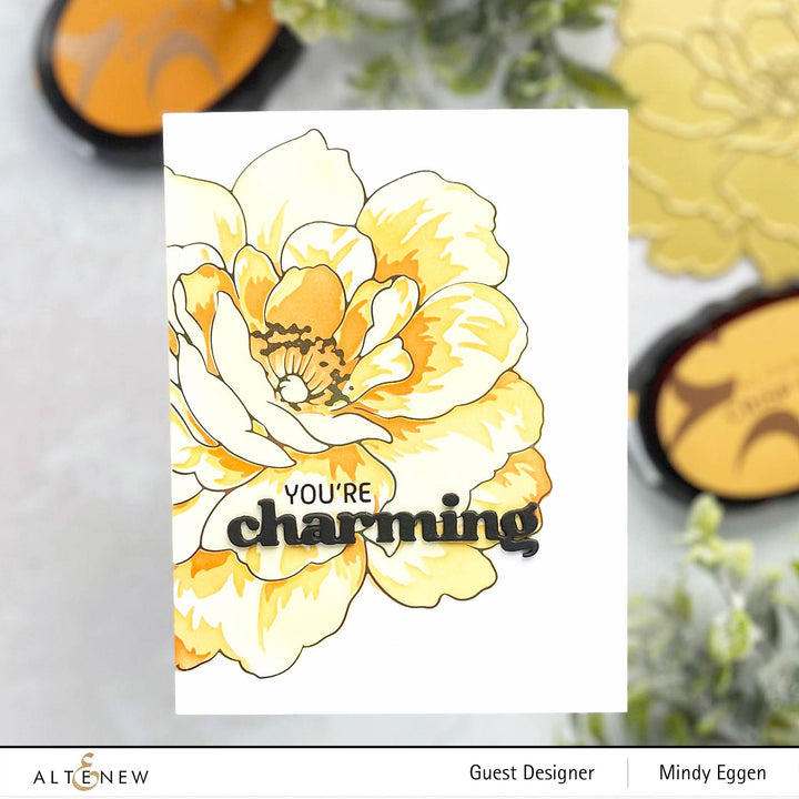 Stamp & Die & Stencil & Hot Foil Plate Bundle Golden Days