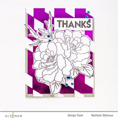 Stamp & Die & Stencil & Hot Foil Plate Bundle Golden Days