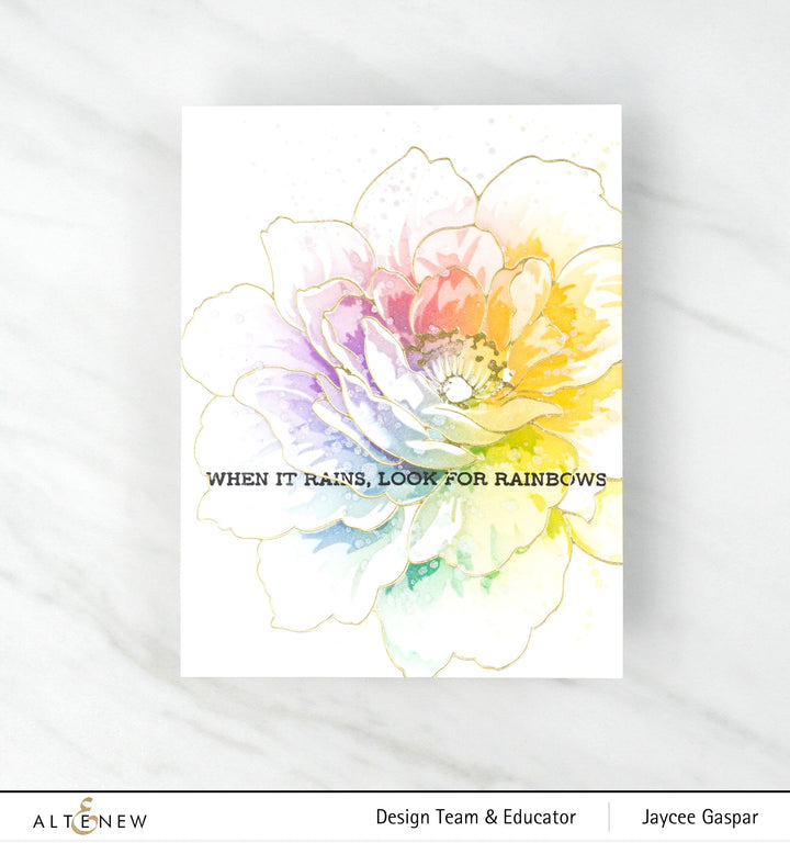 Stamp & Die & Stencil & Hot Foil Plate Bundle Golden Days
