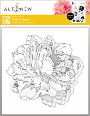 Stamp & Die & Stencil & Hot Foil Plate Bundle Golden Days