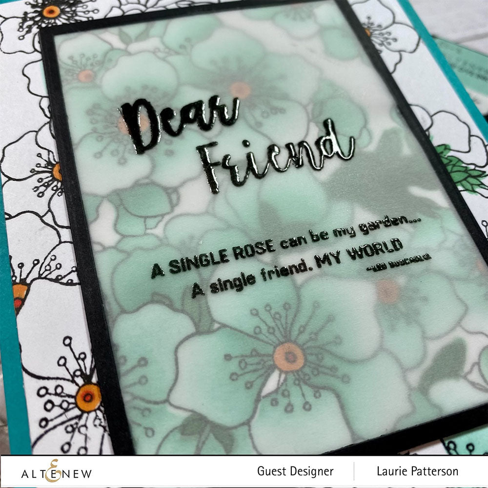 Stamp & Stencil Bundle Captivating Blooms