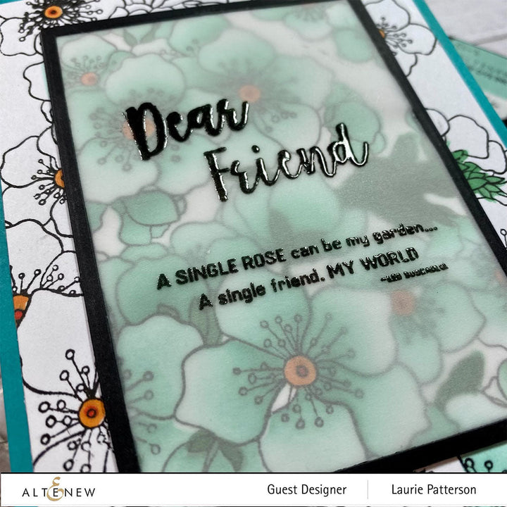 Stamp & Stencil Bundle Captivating Blooms