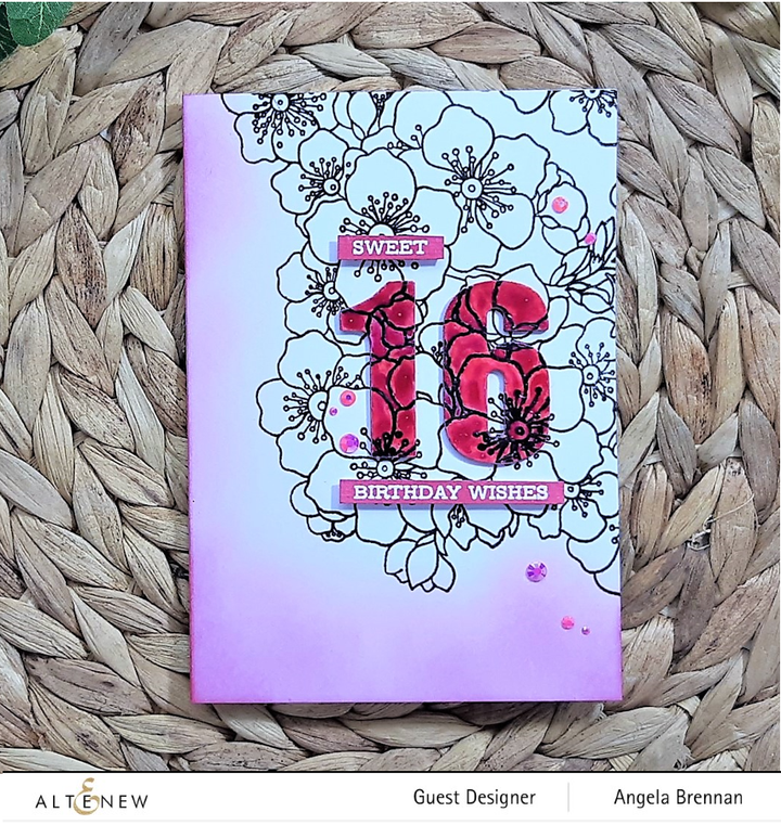 Stamp & Stencil Bundle Captivating Blooms