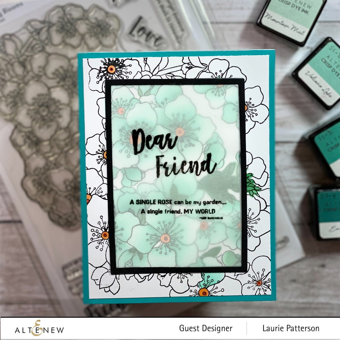 Stamp & Stencil Bundle Captivating Blooms