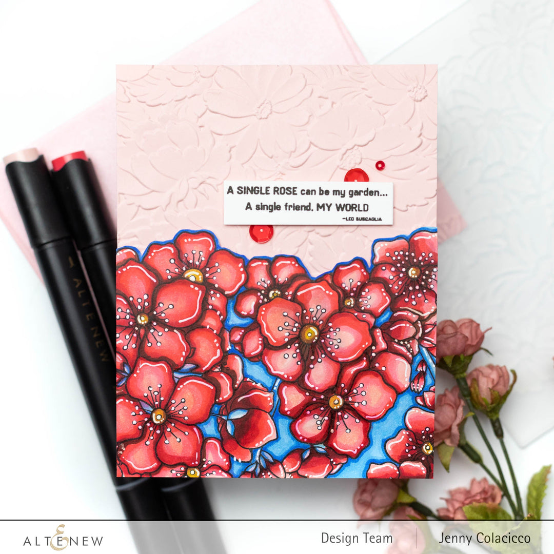 Stamp & Stencil Bundle Captivating Blooms