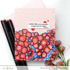 Stamp & Stencil Bundle Captivating Blooms