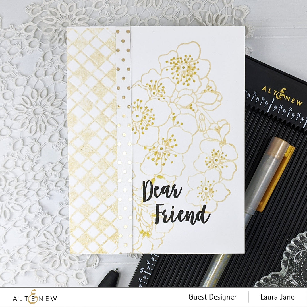 Stamp & Stencil Bundle Captivating Blooms