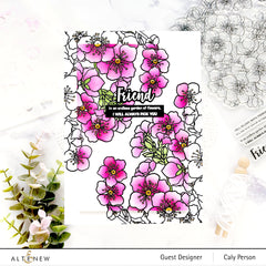 Stamp & Stencil Bundle Captivating Blooms