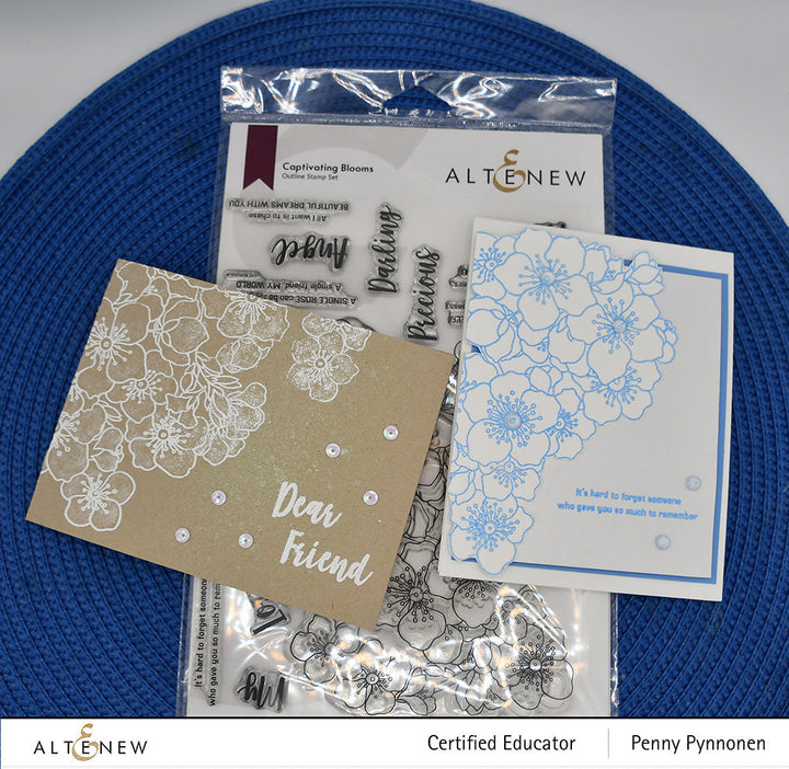 Stamp & Stencil Bundle Captivating Blooms