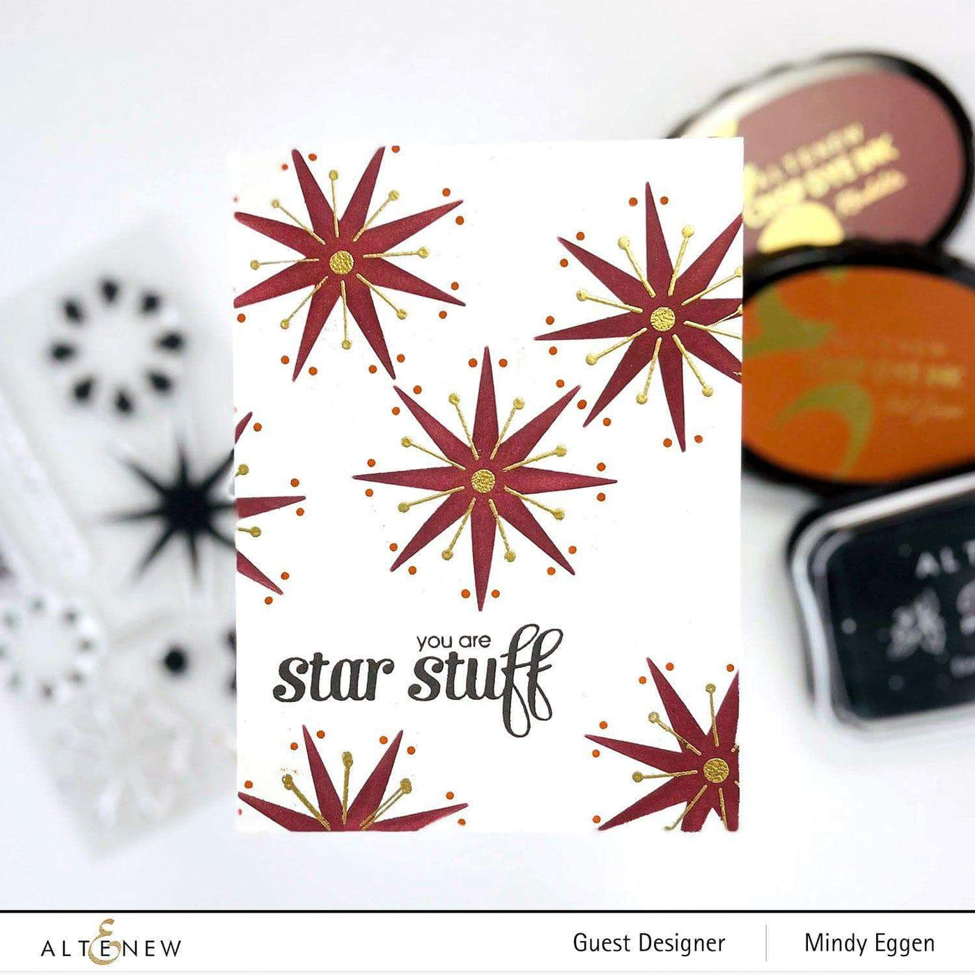 Stamp & Stencil Bundle Fancy Star Builder Stamp & Stencil Bundle