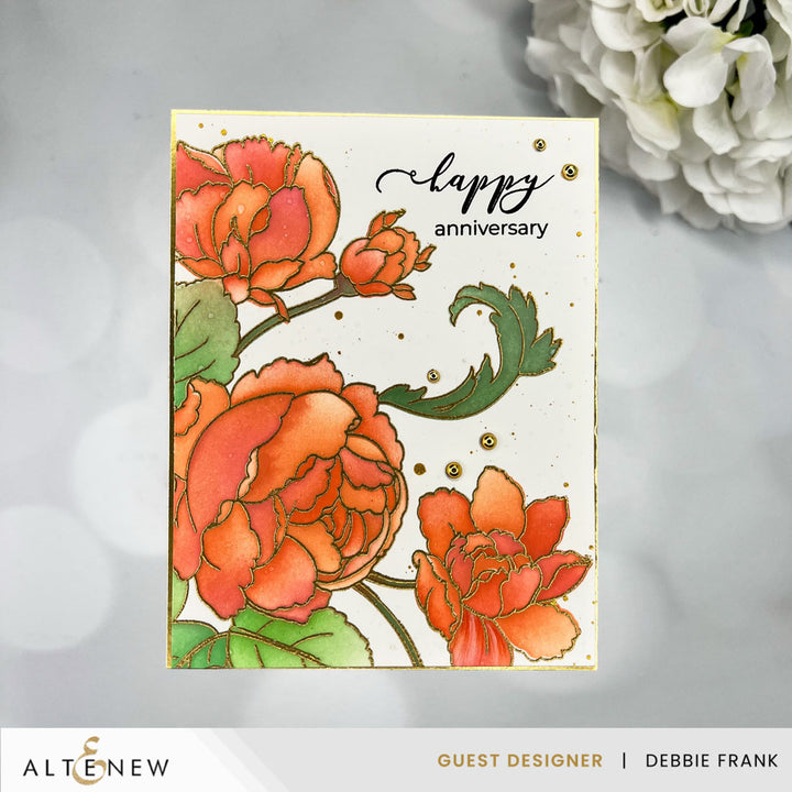 Stamp & Stencil Bundle Flourishing Bouquet