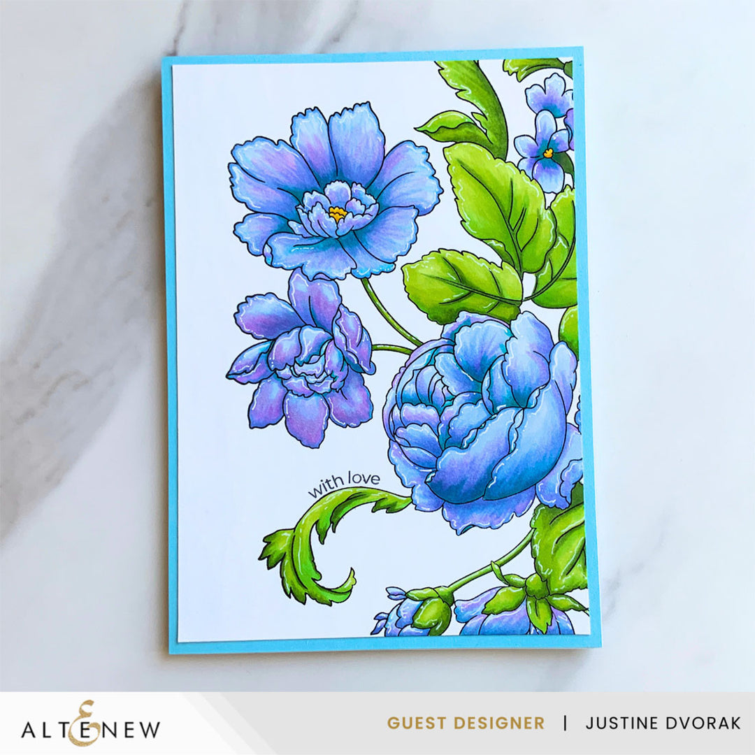 Stamp & Stencil Bundle Flourishing Bouquet