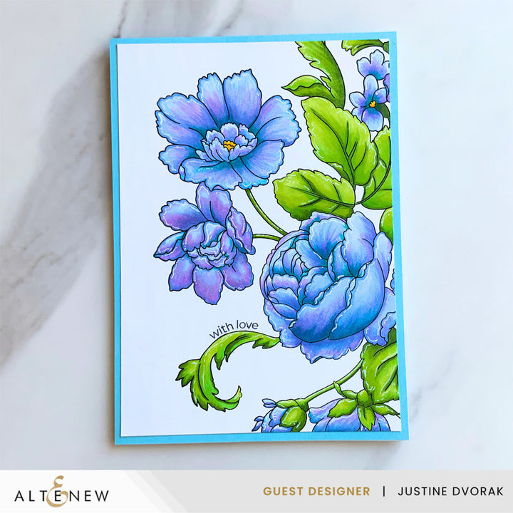 Stamp & Stencil Bundle Flourishing Bouquet