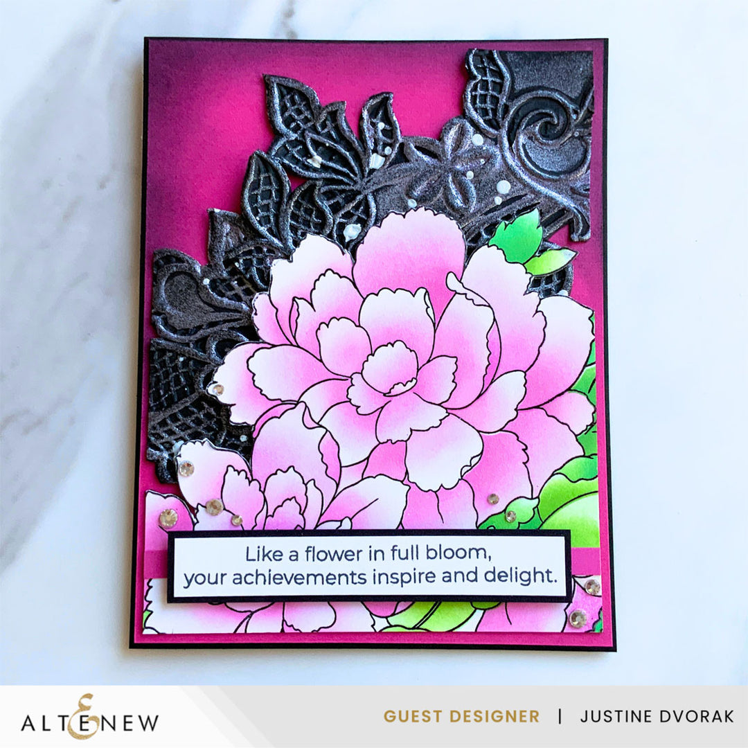 Stamp & Stencil Bundle Flourishing Bouquet